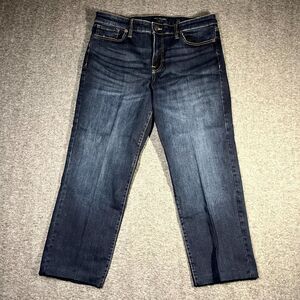 Lucky Brand Jeans Womens 14 / 32 (M:34x25) Mid Rise Straight Leg Sweet Hemmed